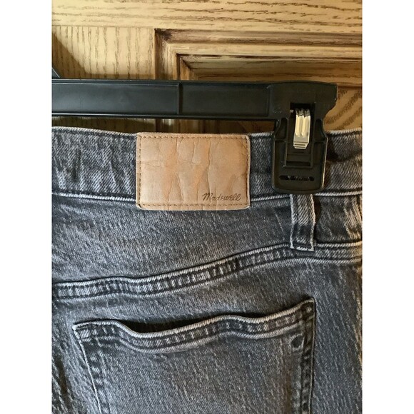 Madewell The Perfect Vintage Jean Denim In Lunar Wash Gray Black Stretch Size 27 - Picture 5 of 6